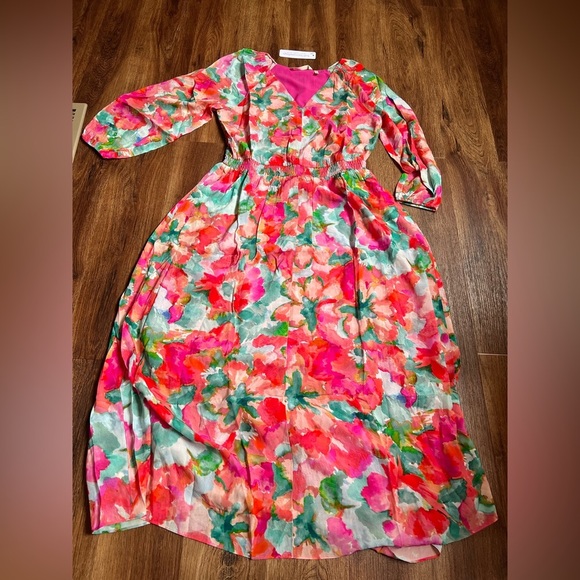 *NWT* Soft Surroundings Evalina Printed Maxi Dress, Size M - Picture 2 of 12